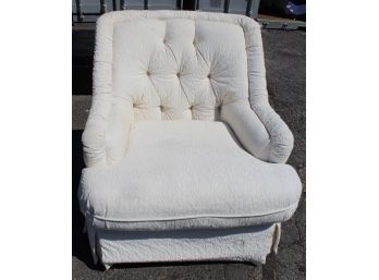 Levits Furniture Ivory Fabric Armchair