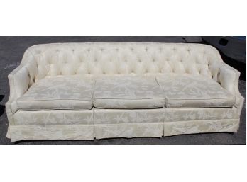 Ivory Fabric Sofa