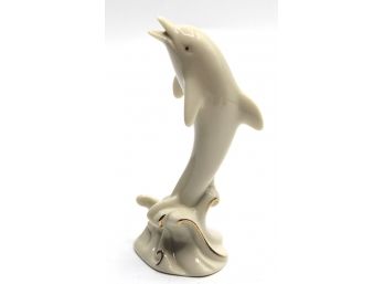 Lenox Porcelain Dolphin Figurine - Classic Ivory