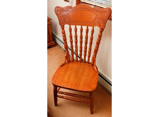 Vintage Wooden Chair - H42 X L22 X W17.5 (BR3)