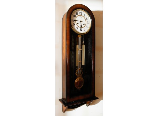 Lions - Grandfather Wall Clock - H41 L15 W6.5 (DR)