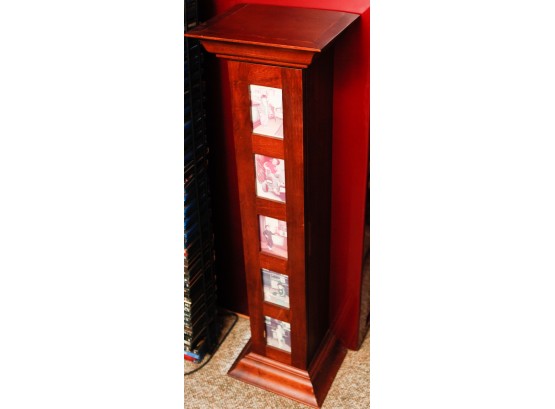 Beautiful Cherry CD Storage Cabinet - H39 X L39 X W39  (SR)