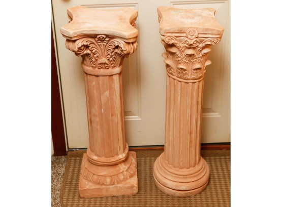 2 Decorative Columns - H30 X L12 X W9 (SR)