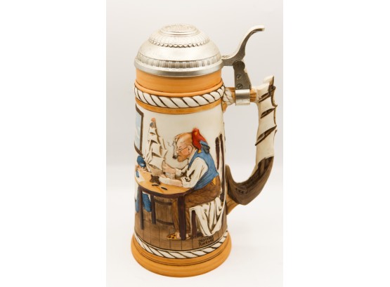 Norman Rockwell - Beer Stein - 'For A Good Boy' Limited Edition - #8863 (187)