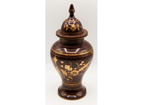 Hand Painted Small Vase/urn (kitchen)