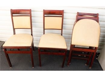 Stakmore - Aristocrats Of Folding Furniture - 4 Chairs (G)