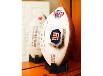 Super Bowl XLII Champions - NY Giants -  Sports Memorabilia   (BR4)