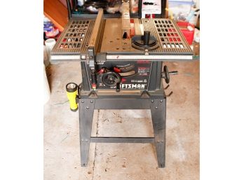 Craftsman - 10-in. Table Saw - Model# 137.221940 - Serial #RZN2003  (garage)