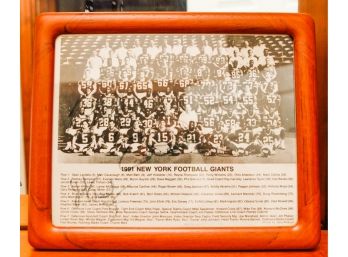 1991 New York Football Giants - Team Photo - Signed (BR4)