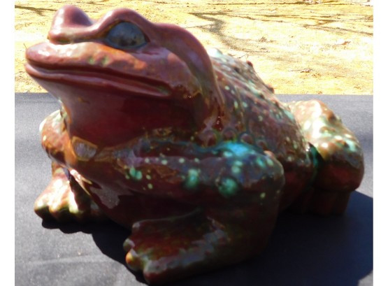 Ceramic Toad Statue