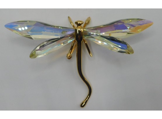 Daniel Swarovski Paradise Dragonfly Pin