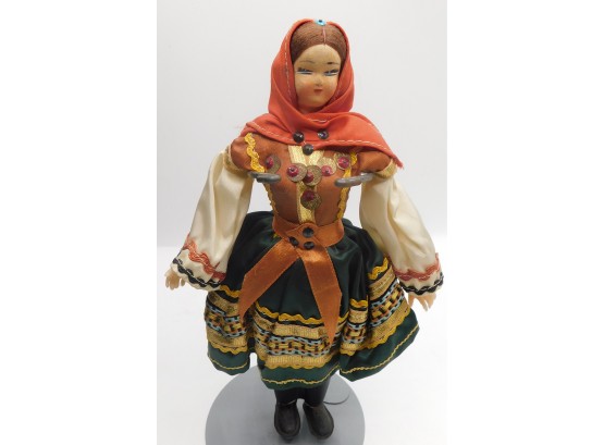 Woman In Traditional Dress Doll