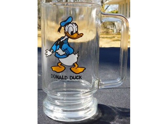 Donald Duck Drinking Glass