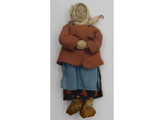 Small Old Woman Villager Doll