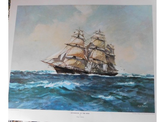 Set Of Three Sailboat Prints