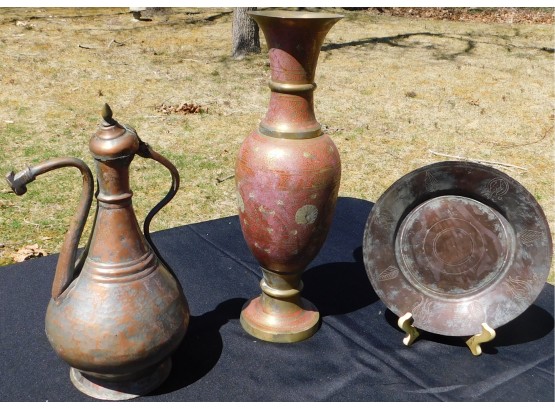 Set Of Copper Kitchenware