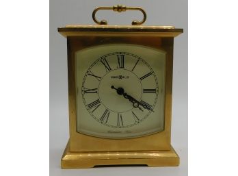 Howard Miller Gold West Minster Chime Mantle Clock