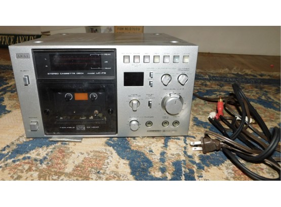 AKAI Stereo Cassette Deck Model UC-F5