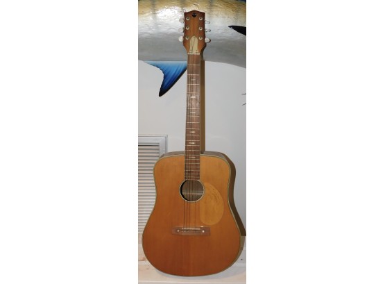 Tempo Acoustic 6 String Guitar #4127