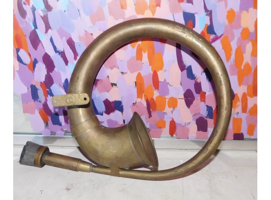 Antique Brass French Horn