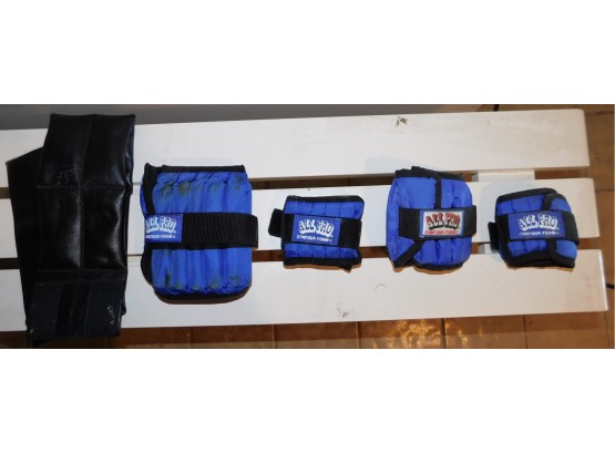 Assorted Lot Of All Pro Wrist And Ankle Weights