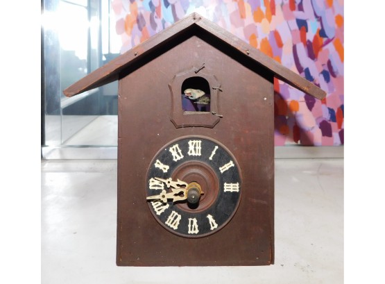Antique Wood Coo Coo Clock
