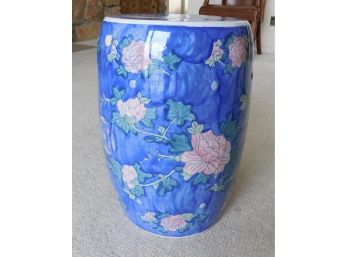 Lovely Ceramic Hand Painted Japenese Garden Stool