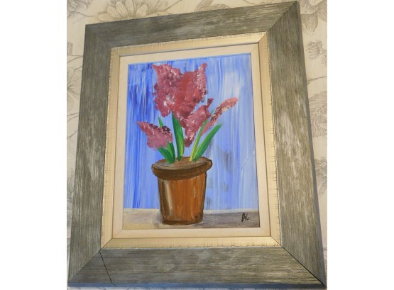 Lilacs - Framed Canvas Print