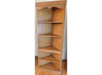LOVELY Large Wooden 'Corner',  Shelving Unit - 5 Shelves