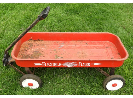Flexible Flyer Red Wagon
