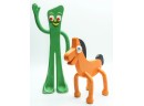 Vintage Gumby And Pokey Bendable Rubber Toys