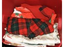 Assorted Box Of Christmas Linens