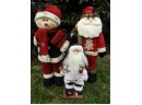 Assorted Christmas Decor - Santas & Snowman