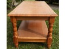 Oak Wood Coffee Table