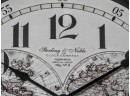 Sterling & Nobel New World Map Battery Operated Wall Clock