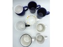 Assorted Set Of 8 Coffee Mugs