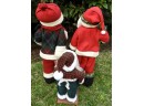 Assorted Christmas Decor - Santas & Snowman