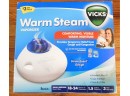 Vicks Warm Steam Vaporizer With Instructions & Original Box