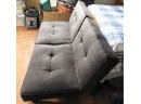 Micro-fiber Gray Futon Sofa/bed