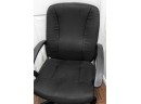 Black Adjustable Desk Chair On Wheels