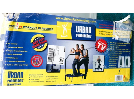 NEW Urban Rebounding Fitness System - J. B. Berns In Original Box