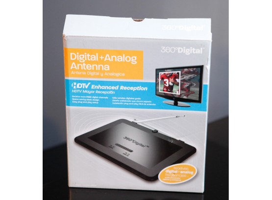 HDTV - Digital & Analog Antenna - 360 Digital - Enhanced Reception