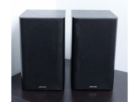 Pair Of PolkAudio Speakers - RT-5 32980 ~ L8' X H14.5' X D10'