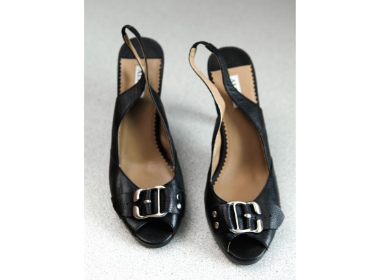 ALFANI - Leather Shoes W/ Buckle - Size 9.5