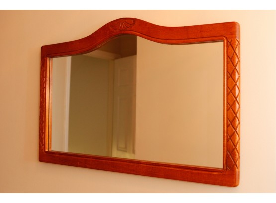 Wooden Frame Mirror - L41' X H29'