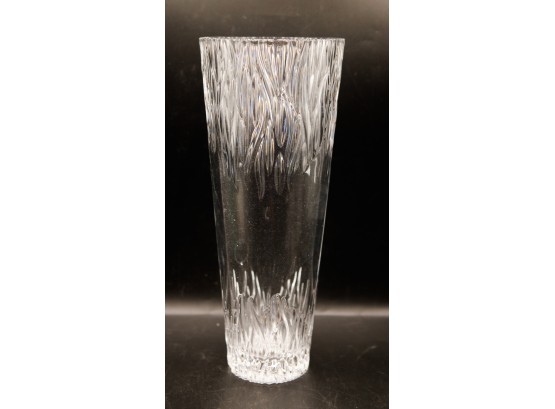 Stunning Crystal Vase - Towle - Made In Czech Republic - 24 Lead Crystal