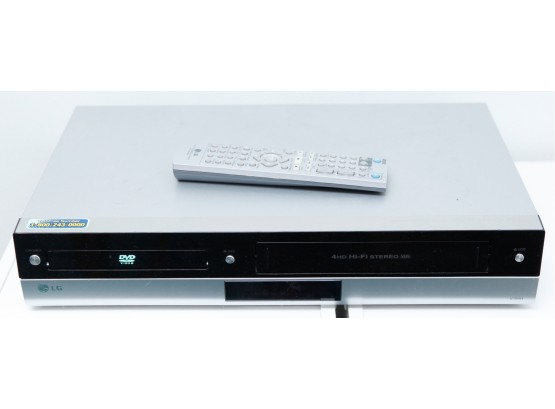 LG - DVD Player W/ Remote -serial#  605INVM132271 - Model# V194H