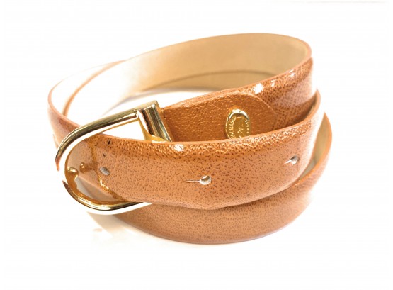 Longchamp Leather Belt