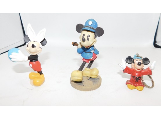 Assorted Mini Mickey Mouse Figurines