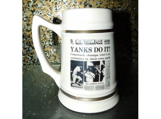 Louise Brothers NY Yankees 1978 Beer Stein